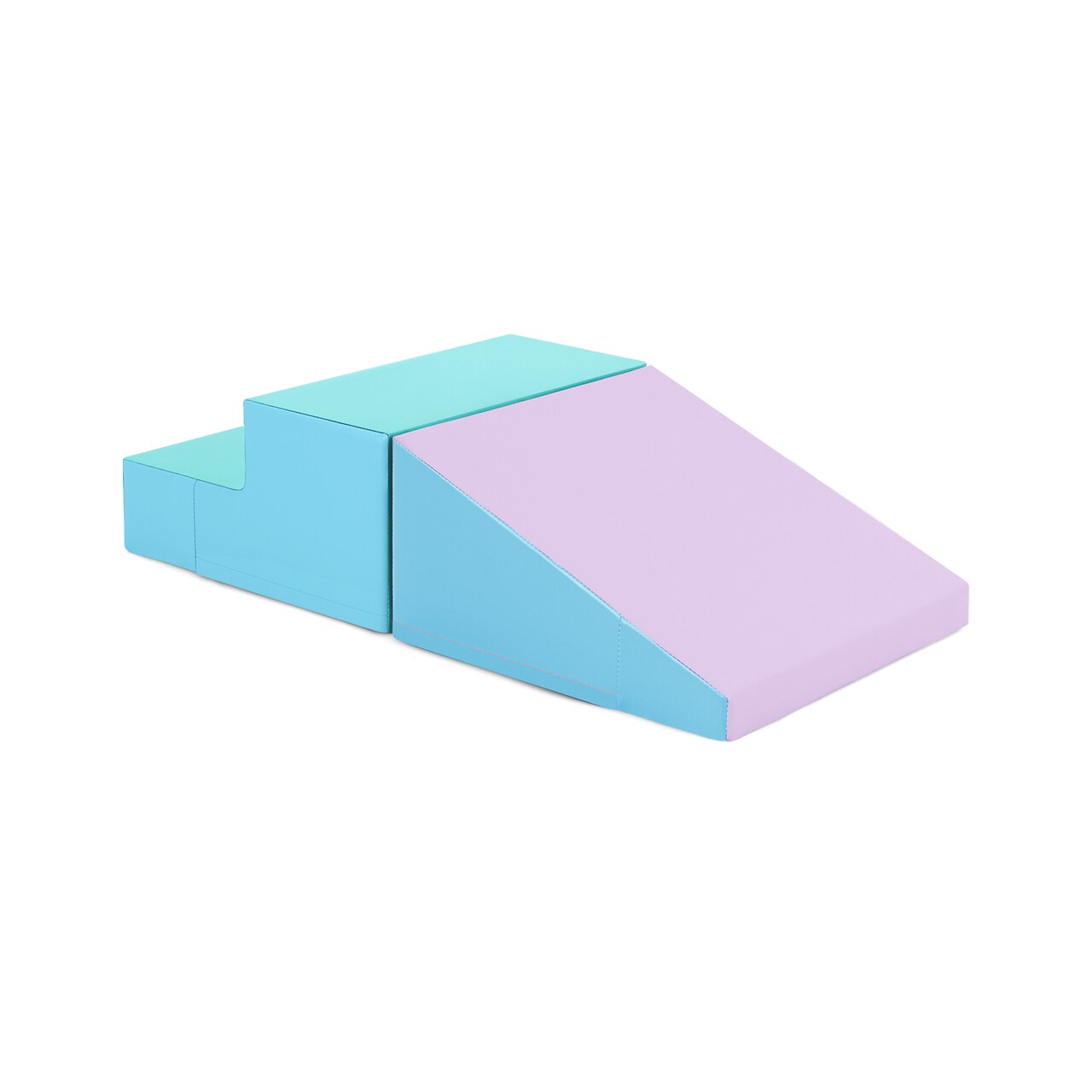 PU Foam Step and Slide Play Set with Removable Zippered Covers and Portable Design